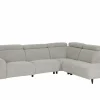 Hoeksalon Culebra 299x231cm - stof - beige met relax