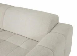 Hoeksalon Daegu  334x238cm - stof - ecru