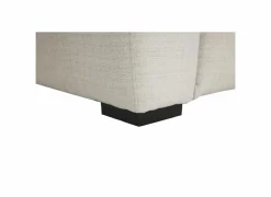 Hoeksalon Down 330x370cm - stof - crème met relax & opbergruimte