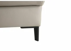 Hoeksalon Durham 304x230cm - stof - lichtgrijs met relax