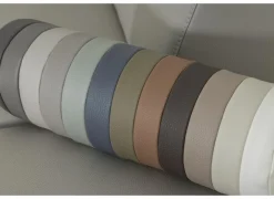 Hoeksalon Durham 304x230cm - stof - lichtgrijs met relax