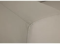 Hoeksalon Durham 304x230cm - stof - lichtgrijs met relax