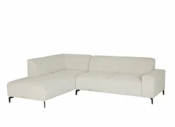 Hoeksalon Eddy 267x206cm - stof - ecru