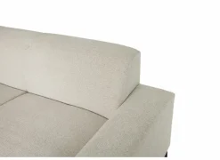 Hoeksalon Eddy 267x206cm - stof - ecru