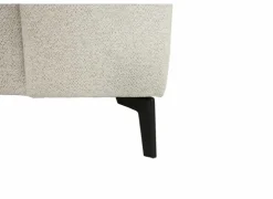 Hoeksalon Eddy 267x206cm - stof - ecru