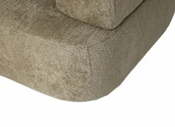 Hoeksalon Eder 310x190cm - stof - taupe