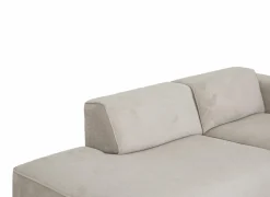 Hoeksalon Enjoy 229x161 - stof - beige