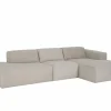 Hoeksalon Enjoy 307x161cm - stof - beige