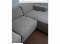 Hoeksalon Enjoy 307x161cm - stof - beige