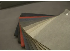 Hoeksalon Erba 376x291cm - stof - donkergrijs