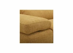 Hoeksalon Exeter 299x240cm - stof - chacha geel met relax