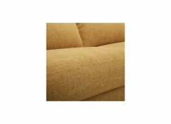 Hoeksalon Exeter 299x240cm - stof - chacha geel met relax