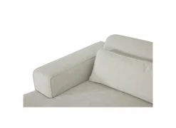 Hoeksalon Ezra 325x178cm - stof - greige