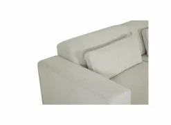 Hoeksalon Ezra 325x178cm - stof - greige