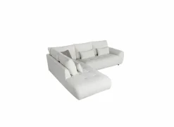 Hoeksalon Garama 281x229cm - polyester - beige