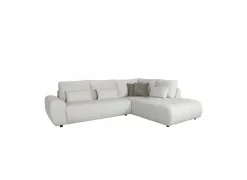 Hoeksalon Garama 281x229cm - polyester - beige