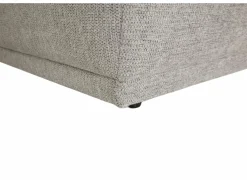 Hoeksalon Ibero 374x283cm - stof - grijs