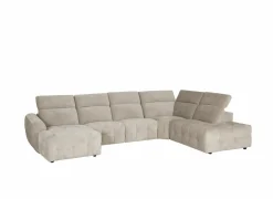 Hoeksalon Ivy 389x257cm - stof - linen