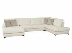 Hoeksalon Izmir 378x230cm - stof - greige