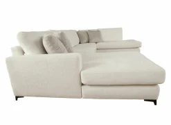 Hoeksalon Izmir 378x230cm - stof - greige