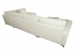 Hoeksalon Izmir 378x230cm - stof - greige