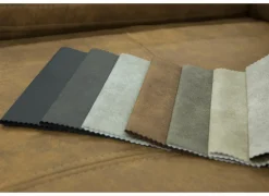 Hoeksalon Jet 295x255cm - stof - cognac