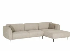 Hoeksalon Kelmis 323x178cm - stof - beige