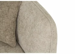 Hoeksalon Kelmis 323x178cm - stof - beige