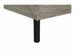 Hoeksalon Kent 390x230cm - stof - grijs