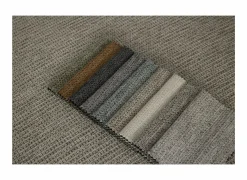 Hoeksalon Kent 390x230cm - stof - grijs