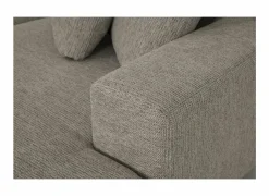 Hoeksalon Kent 390x230cm - stof - grijs