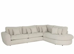 Hoeksalon Krouton 338x276cm - stof - ecru