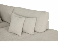 Hoeksalon Krouton 338x276cm - stof - ecru