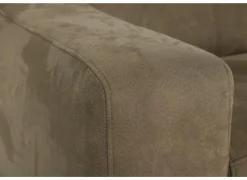 Hoeksalon Mana 272x174cm - stof - cognac