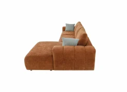 Hoeksalon Mandarin 315x165cm - katoen - oranje