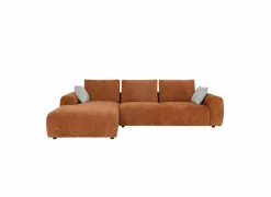 Hoeksalon Mandarin 315x165cm - katoen - oranje