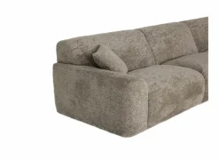 Hoeksalon Massa 354x168cm - stof - taupe