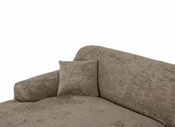 Hoeksalon Massa 354x168cm - stof - taupe