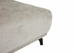 Hoeksalon Mats 372x227cm - stof - lichtgrijs