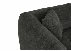 Hoeksalon Maui 285x163cm - stof - grijs