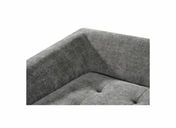 Hoeksalon Maui 285x163cm - stof - grijs