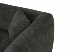 Hoeksalon Maui 285x163cm - stof - grijs