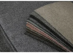 Hoeksalon Milton 302x238cm - stof - castle 153 grijs