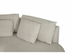 Hoeksalon Mimosa 318x230cm - stof - naturel