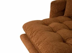 Hoeksalon Molise 300x185cm - stof - terra