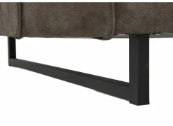 Hoeksalon Monolithos 373x332cm - stof - bruin