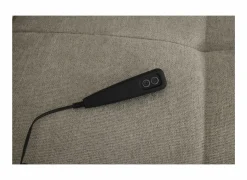 Hoeksalon Naja 353x255cm - stof - desert met bedfunctie en zitdiepteverstelling