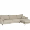 Hoeksalon Namur 293x160cm - stof - beige