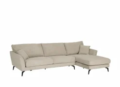 Hoeksalon Namur 293x160cm - stof - beige