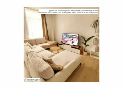 Hoeksalon Namur 293x160cm - stof - beige